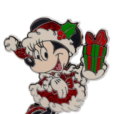 Mrs. Claus Minnie Mouse Festive Pin