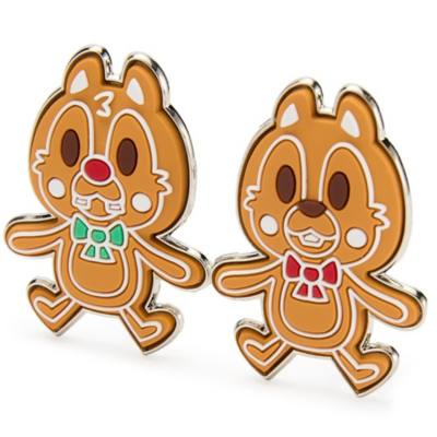 Chip 'n Dale Gingerbread Build-A-Pin Limited Release Set