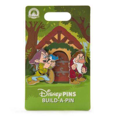 Dopey, Grumpy and House Build-a-Pin Set, Snow White and the Seven Dwarfs