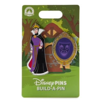Evil Queen, Magic Mirror and Cottage Build-a-Pin Set, Snow White and the Seven Dwarfs