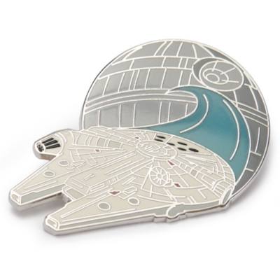 Pin's Faucon Millenium et &Eacute;toile de la Mort, Star Wars&nbsp;: Un nouvel espoir