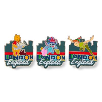 Disney Classics London Pin Set