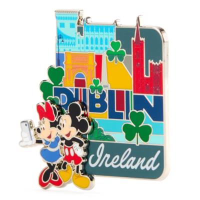 Mickey and Minnie Mouse Dublin Pin