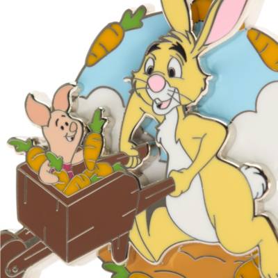 Winnie Puuh - Rabbit und Ferkel - Anstecknadel