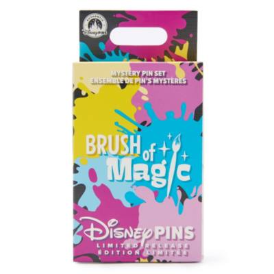 Disney Brush of Magic Limited Release Mystery Pin Set
