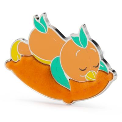 Pin Orange Bird che dorme