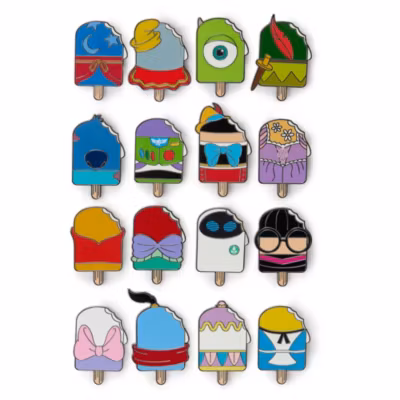 Disney Ice Cream - Beutelset mit Mystery-Anstecknadeln - Serie 2