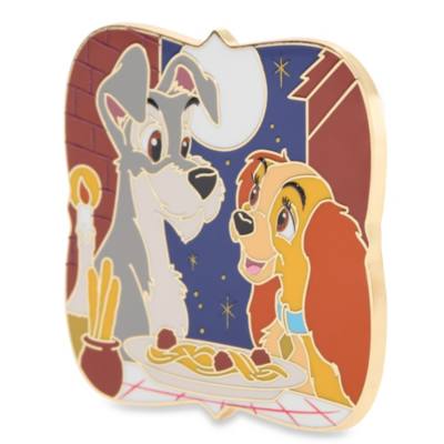 Pin's La Belle et le Clochard ''Bella Notte''