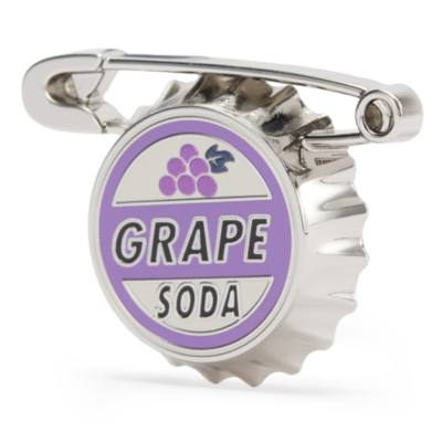 Pin's Grape Soda, L&agrave;-Haut