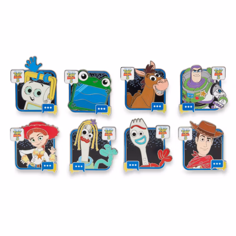Toy Story 5 Mystery Pin Set