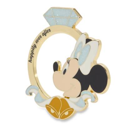 Minnie Mouse Bride Pin