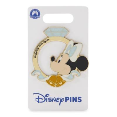 Minnie Mouse Bride Pin