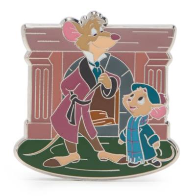 Basil and Olivia Pin, The Great Mouse Detective 40th Anniversary