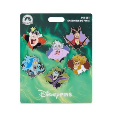 Set pins villanos Disney