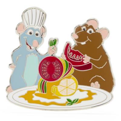 Ratatouille - R&eacute;my und Emile - Anstecknadel