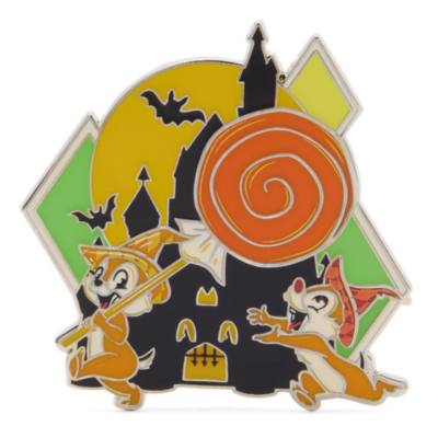 Chip n' Dale Glow-in-the-Dark ''Happy Halloween'' Pin