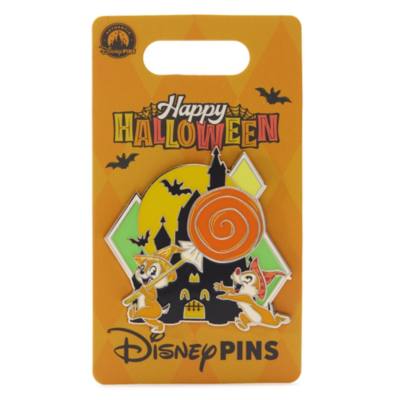 Chip n' Dale Glow-in-the-Dark ''Happy Halloween'' Pin