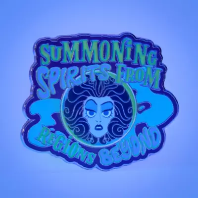 Pin's Madame Leota phosphorescent, The Haunted Mansion