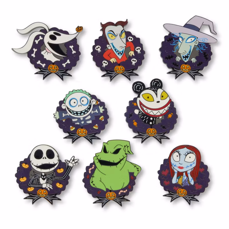 Tim Burton's The Nightmare Before Christmas Mystery Pin Set