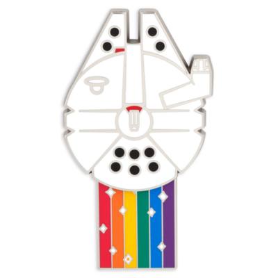 Disney Store Millennium Falcon Star Wars Pride Pin