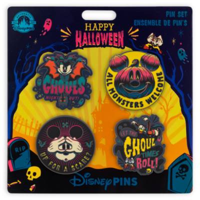 Micky Maus und Freunde - Halloween - Anstecknadelset