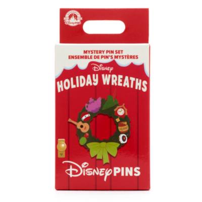 Disney Christmas Wreaths Mystery Pin Set
