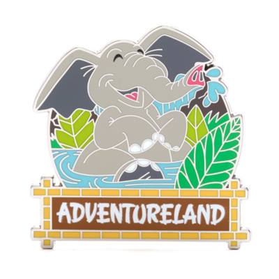 Walt Disney World Mickey Mouse and Friends Four Lands Pin Set