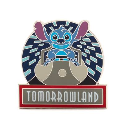 Walt Disney World Mickey Mouse and Friends Four Lands Pin Set