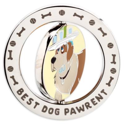 Peter Pan 'Best Dog Pawrent' Spinner Pin
