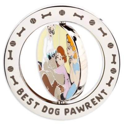 Peter Pan 'Best Dog Pawrent' Spinner Pin