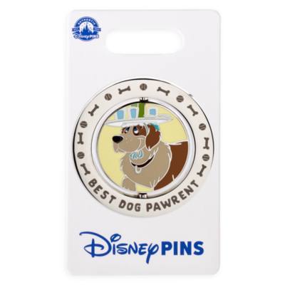 Peter Pan 'Best Dog Pawrent' Spinner Pin
