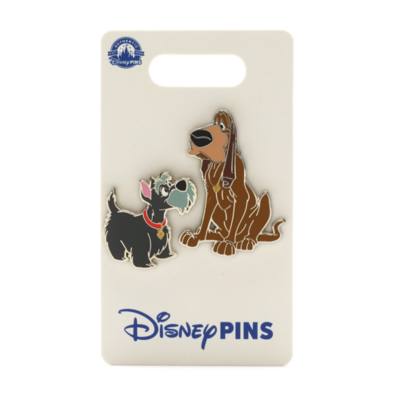 Set pins Jock y Trusty, La Dama y el Vagabundo