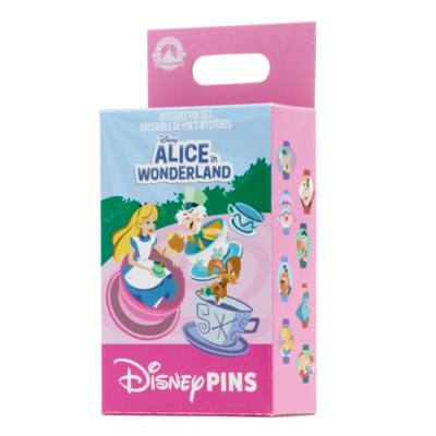 Alice in Wonderland Lamps Mystery Pin Set