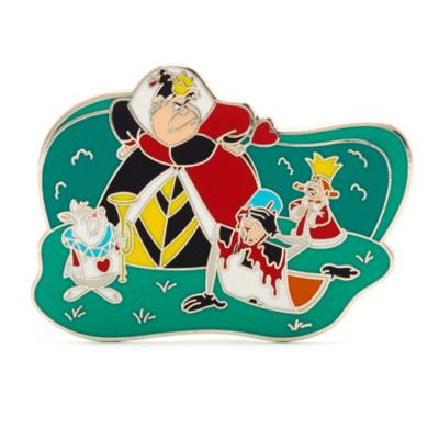 Queen of Hearts Pin, Alice in Wonderland