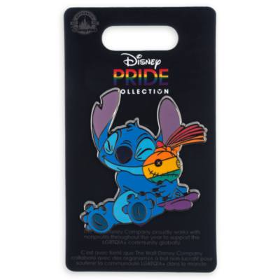 Stitch and Scrump Disney Pride Collection Pin, Lilo & Stitch