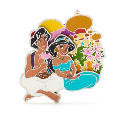 Aladdin und Prinzessin Jasmin - Anstecknadel