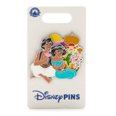 Aladdin und Prinzessin Jasmin - Anstecknadel