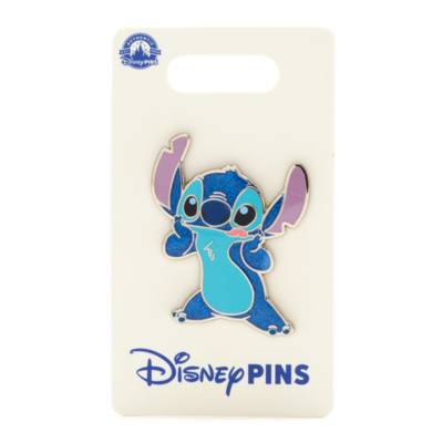 Stitch Glitter Pin, Lilo & Stitch
