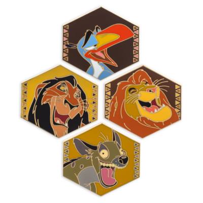 The Lion King Laughing Mystery Pin Set