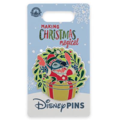 Lilo & Stitch - Stitch - Weihnachtliche Anstecknadel