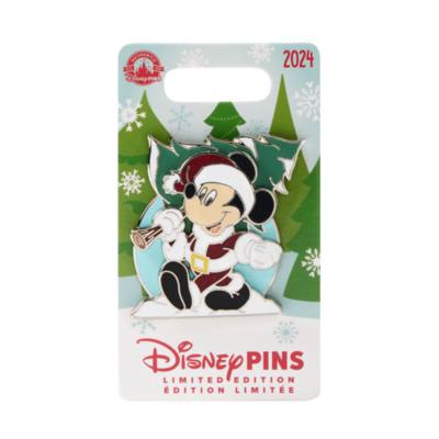 Santa Mickey Mouse Limited Edition Festive Pin 2024