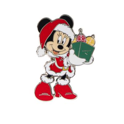 Santa Minnie Mouse Festive Pin