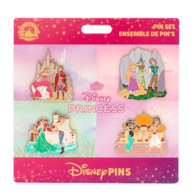 Set pins princesas Disney