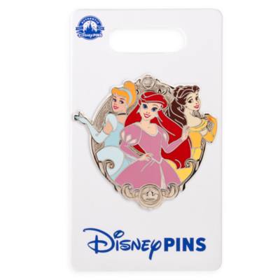 Cinderella, Ariel and Belle Pin