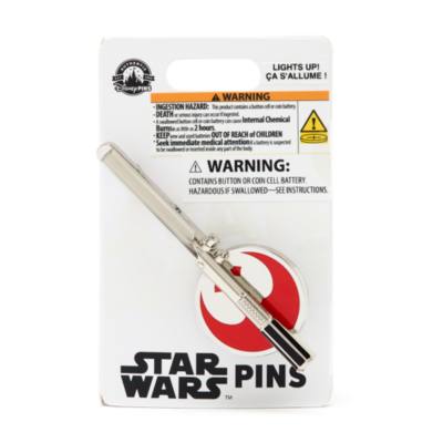 Star Wars LIGHTSABER Light-Up Pin