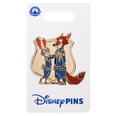Judy Hopps and Nick Wilde Badge Pin, Zootropolis