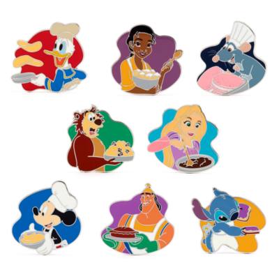 Disney Magical Chefs Mystery Pin Set