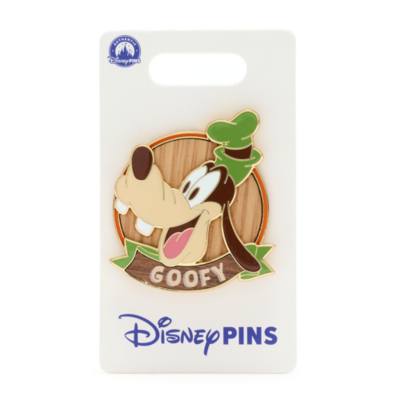 Goofy Wood Inlay Pin