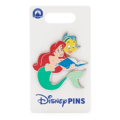 Ariel and Flounder Pin, The Little Mermaid