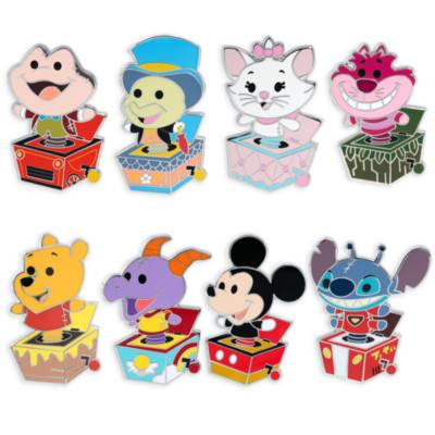 Disney Toys in a Box Mystery Pin Set